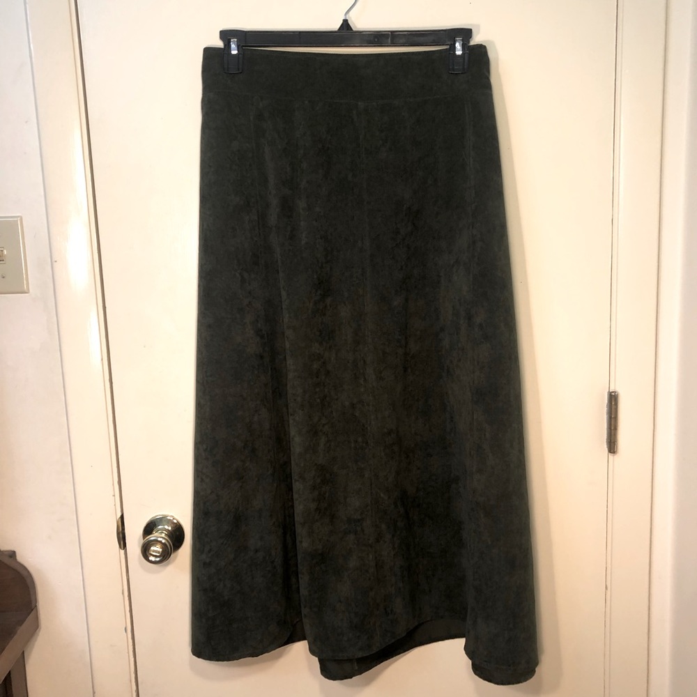 Forest Green CJ Banks Long Skirt